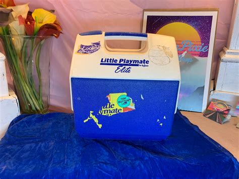 Vintage 6 Pack Igloo Blue Cooler Etsy