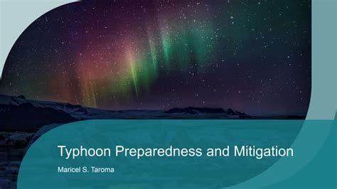 Science 8 Typhoon Preparedness fourth grading | PPT