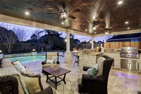 Friendswood Outdoor Living Space Texas Custom Patios