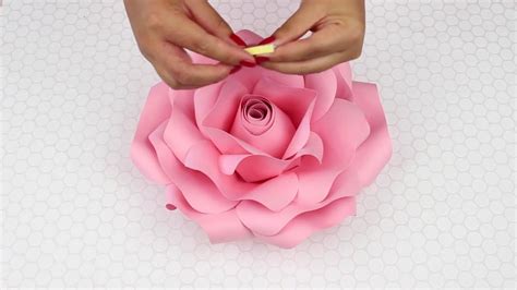 Ltimo Emprender Celebracion Molde Para Rosa Gigante De Papel Esc Ptico