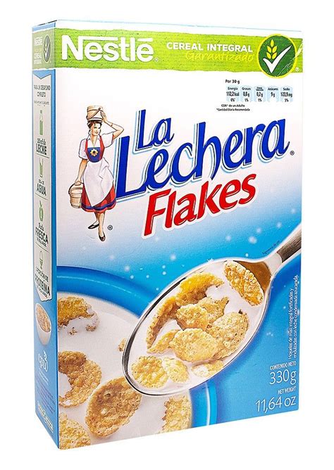 A Box Of La Lechera Flakes Cereal