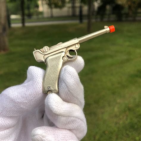 Replica Gun Luger Prop Cap Gun Luger P08 Mini Gun Parabellum Etsy