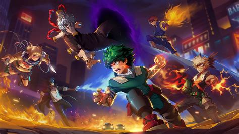 Mha Fan Art Wallpapers Wallpaper Cave