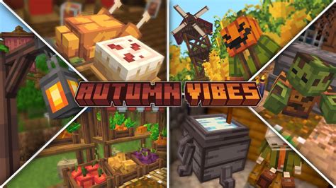 A MELHOR TEXTURA PARA MINECRAFT PE 1 20 Autumn Vibes Bedrock YouTube