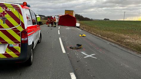 T Dlicher Unfall Auf B Im Saale Orla Kreis