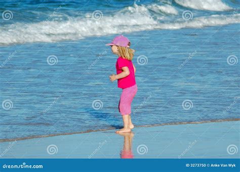 Child In Nature Stock Photo Image Of Discovers Barefeet 3273750
