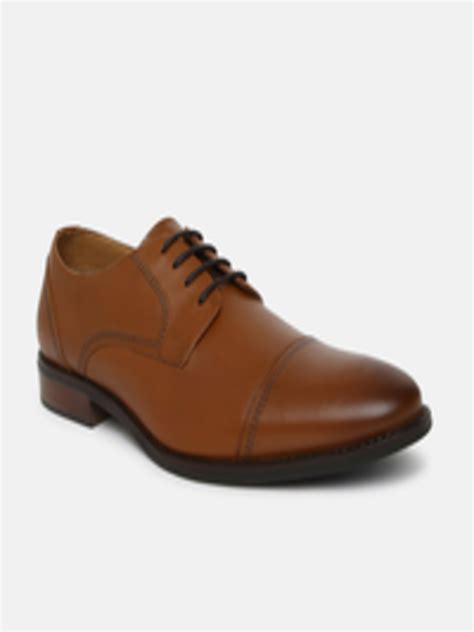 Buy Shoexpress Men Brown Solid Leather Formal Derbys Formal Shoes For Men 16118492 Myntra