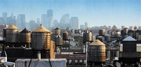 The History Behind Nyc S Water Towers Sqft Nyc Water Water Tower