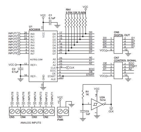 Ad Converter Circuit Diagram Circuit Diagram