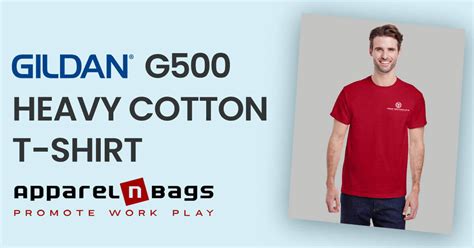 Gildan G500 Adult Heavy Cotton T Shirt ApparelnBags