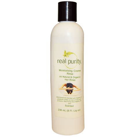 Real Purity Moisturizing Creme Rinse Hair Rinse Scented 8 Oz 236