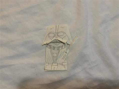 My Darth Paper Origami Yoda