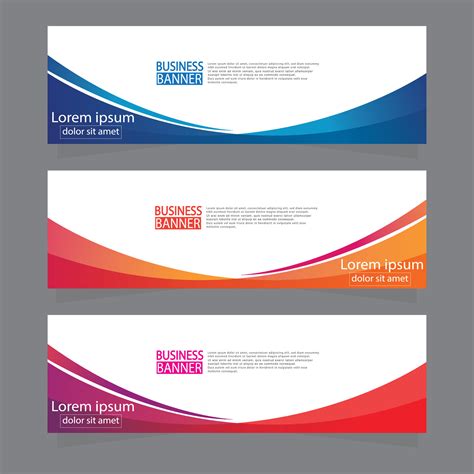 Banner templates design. modern banner. 48390909 Vector Art at Vecteezy