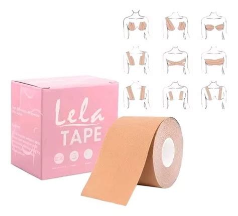 Suti Fita Levanta Seios Peito Adesivo Discreto Boob Tape M
