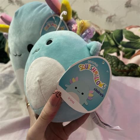 Irina Squishmallow Axolotl 5 Inch Little Irina Depop