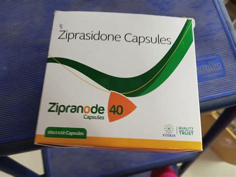 Ziprasidone Capsules 40 Mg At Rs 9635stripe Zipsydon Capsule In