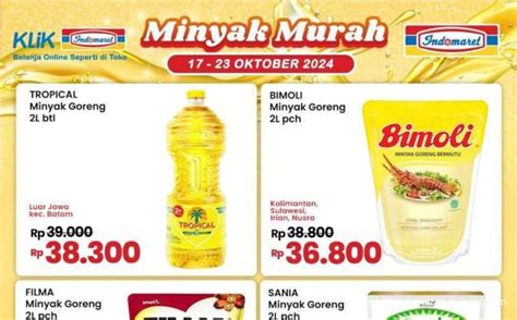 Promo Minyak Goreng Murah Di Indomaret Alfamart Dan Superindo Weekend