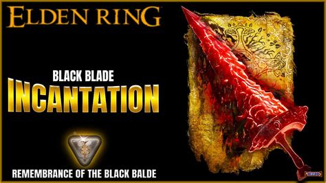 Elden Ring Black Blade Incantation Location Youtube