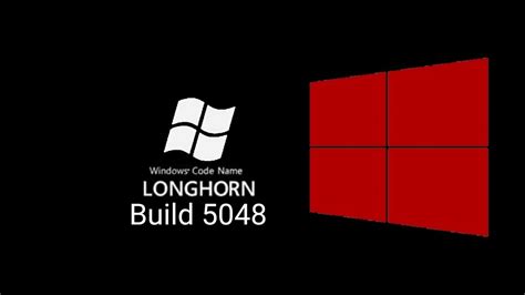 Установка Windows Longhorn Build 5048 Youtube