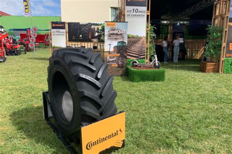 Continental marca presença na AgroGlobal pneus premium agrícolas