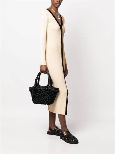 Alanui Icon Small Raffia Tote Bag Farfetch