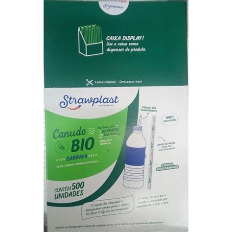 Canudo Biodegradavel Strawplast Para Garrafa R 817 500 Recopel