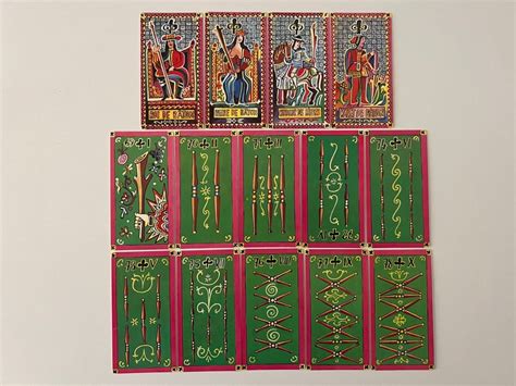 RARE Tarot Piatnik Wien Rudolf Pointner Tarot Published By Piatnik 1974