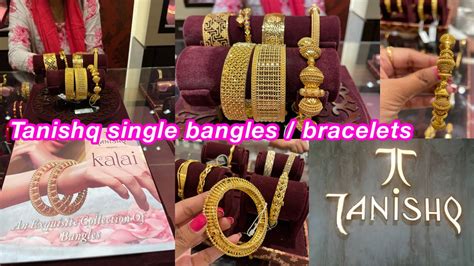 Tanishq Single Gold Bangles Bracelets Chur Gold Bracelets Chur