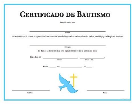 Requisitos Para Bautizo Qu Es Para Qu Sirve Documentaci N Y M S