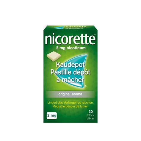 NICORETTE Original Kaudepots 2 mg 30 Stk