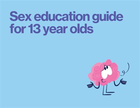Sex Education For Year Olds Sex Educator Sex Ed Rescue