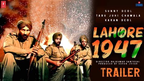 Lahore 1947 Movie Trailer Sunny Deol Karan Deol Juhi Rajkumar