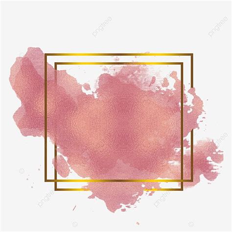 Rose Gold Royal Marco Elemento Archivo Psd Png Png Dibujos Oro Oro