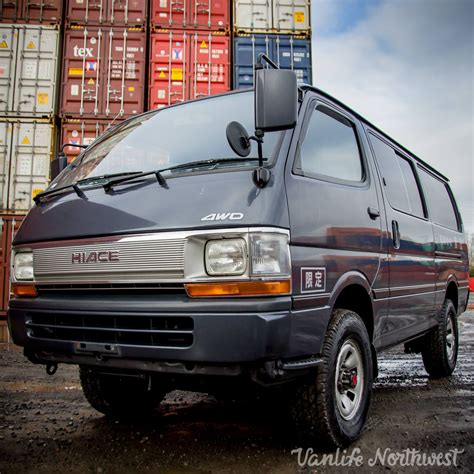 Toyota Hiace Super Gl Wd Vanlife Northwest Toyota Hiace