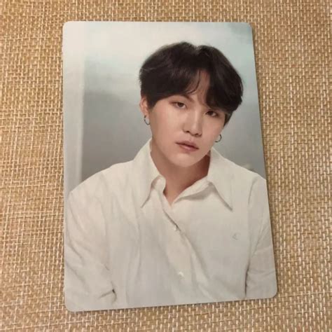 BTS SUGA 1 8 Map Of The Soul Tour Official Mini Photocard New