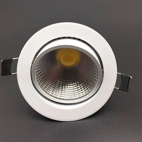 10pcs New Dimmable LED Recessed Downlight Ceiling 3W 5W 7W 12W 85 265V