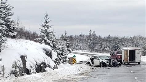 3 Killed 2 Injured In Hwy 17 Single Vehicle Collision In Sudbury Opp