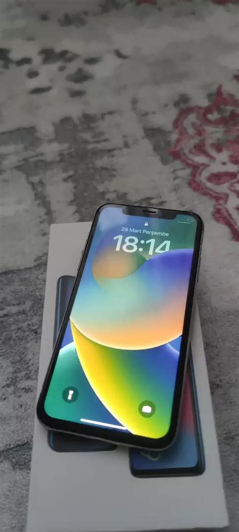 Iphone x 64 gb yurtici face id aktif pil 100 Akıllı Telefon 1680371938