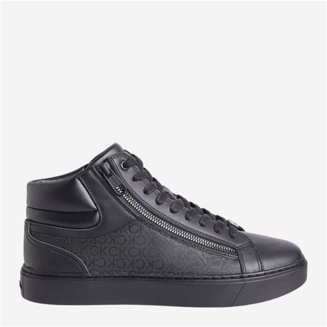 Мужские кеды высокие Calvin Klein HM0HM015560GT 43 Черные ...