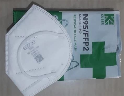 Number Of Layers Layer White Kuber N Ffp Respirator Mask At Rs