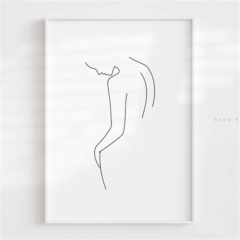 Curve Line Art - Etsy