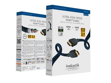 Inakustik Premium Ultra High Speed HDMI Ethernet HDMI 2 1