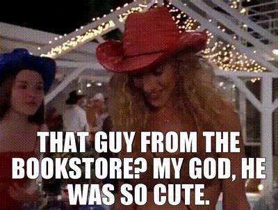 Yarn That Guy From The Bookstore My God He Was So Cute Sex And The City S E