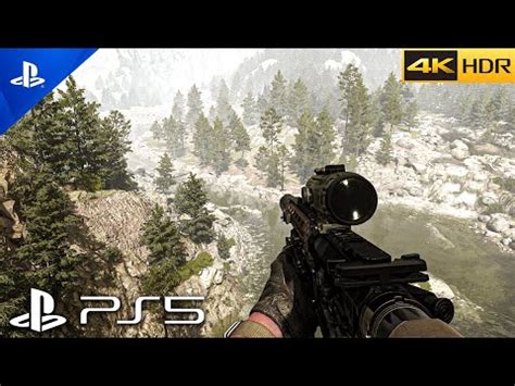 PS5: Call Of Duty Modern Warfare 2 Gameplay ( REALISM )| Ultra Realistic Graphics | 4K HDR | VRR ...