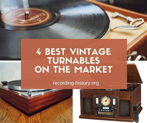 The 4 Best Vintage Turntables (Reviews & Buying Guide) For 2022