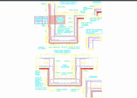 Detail Elevator Pit In Autocad Cad Download 894 Kb Bibliocad