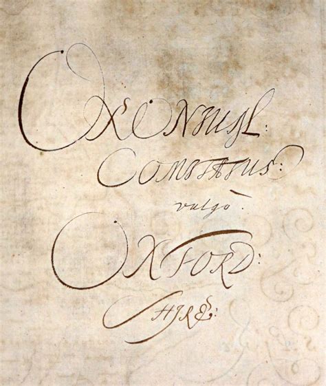 OXONIUM Comitatus Vulgo OXFORD SHIRE By Jan Jansson C 1646 1666