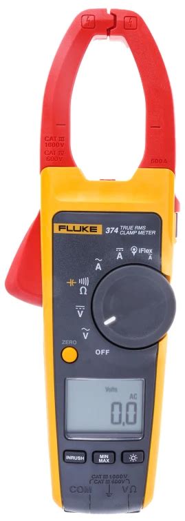 True RMS AC DC Clamp Meters Fluke 374