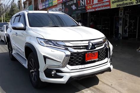 Mitsubishi Pajero Sport Kena Ubahan Minimalis Tampilan Makin Garang