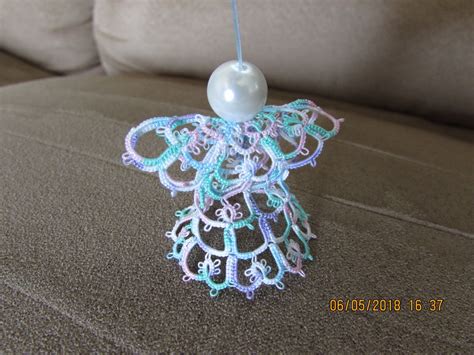 Tatting Lace In Grace A Test Tatted Angel